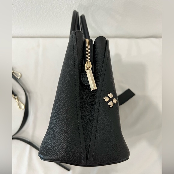 NWT Kate Spade New York “Margaux Spade Stud Medium Satchel” +dust/storage bag - Picture 8 of 16